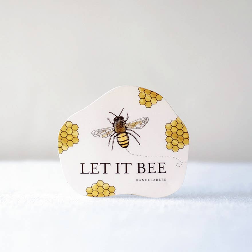 Let it Bee Spring Sticker