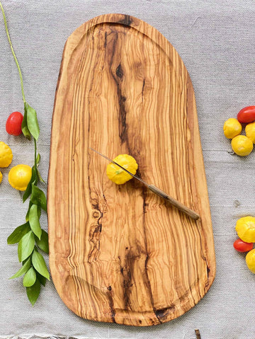 Olive Wood Curving Cutting Board