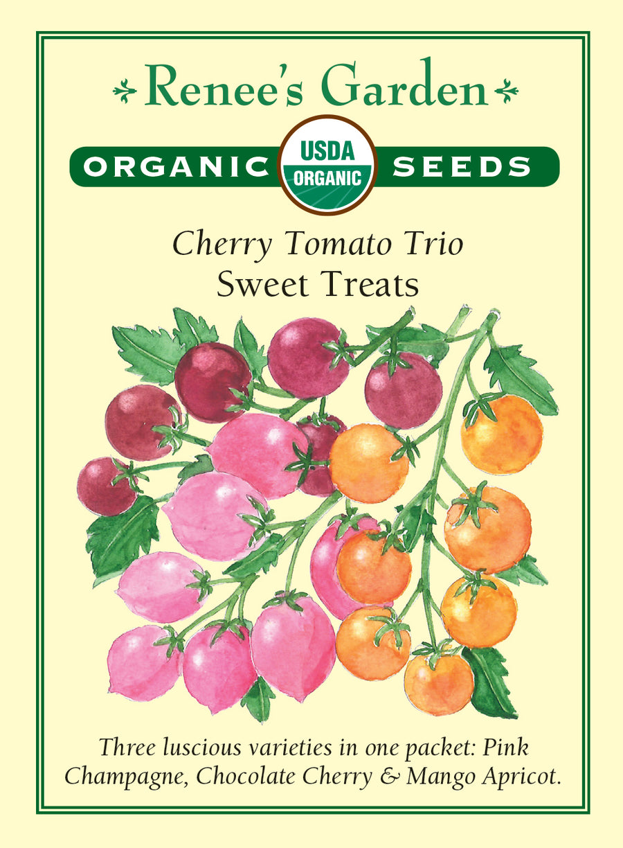 Tomato Cherry Triple Treats All Natural Seeds